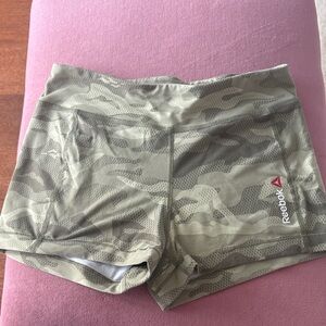 Reebok Bootie/Crossfit/Fitness Shorts Camouflage Shorts - Olive